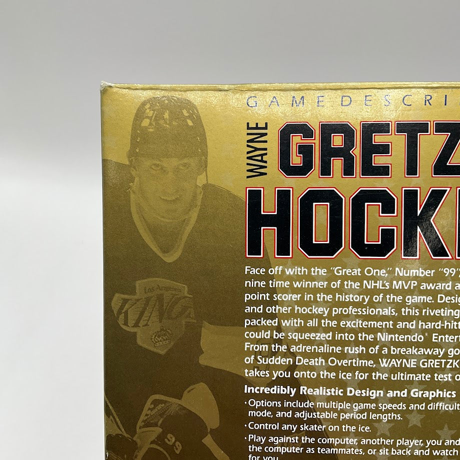 Wayne Gretzky Hockey NES CIB