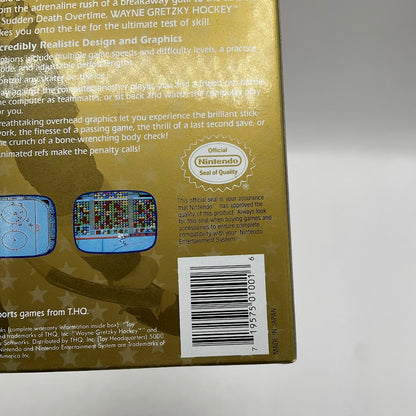 Wayne Gretzky Hockey NES CIB