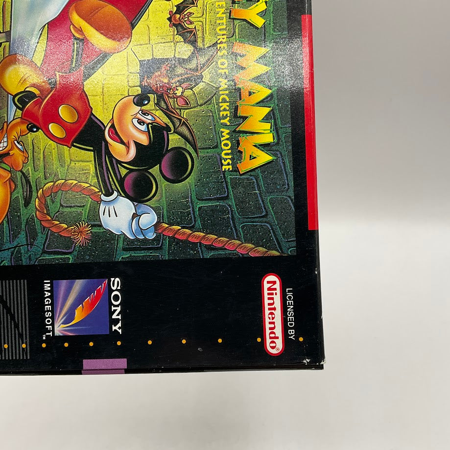 Mickey Mania Super Nintendo CIB