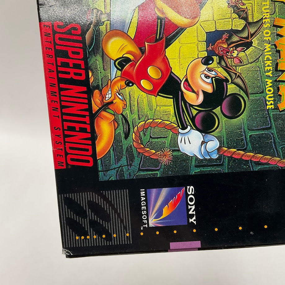 Mickey Mania Super Nintendo CIB