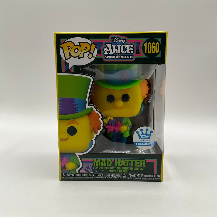 Mad Hatter (Blacklight) Funko Pop! Alice in Wonderland #1060 Funko Exclusive