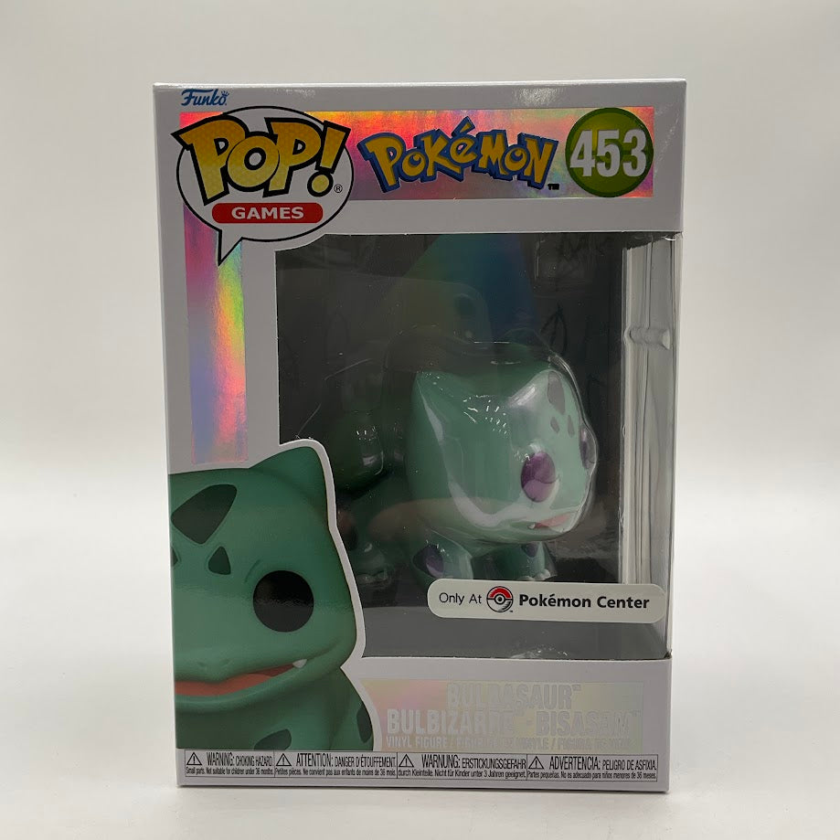 Bulbasaur Funko Pop! Pokemon #453 Pokemon Center Exclusive - Collector Store LLC