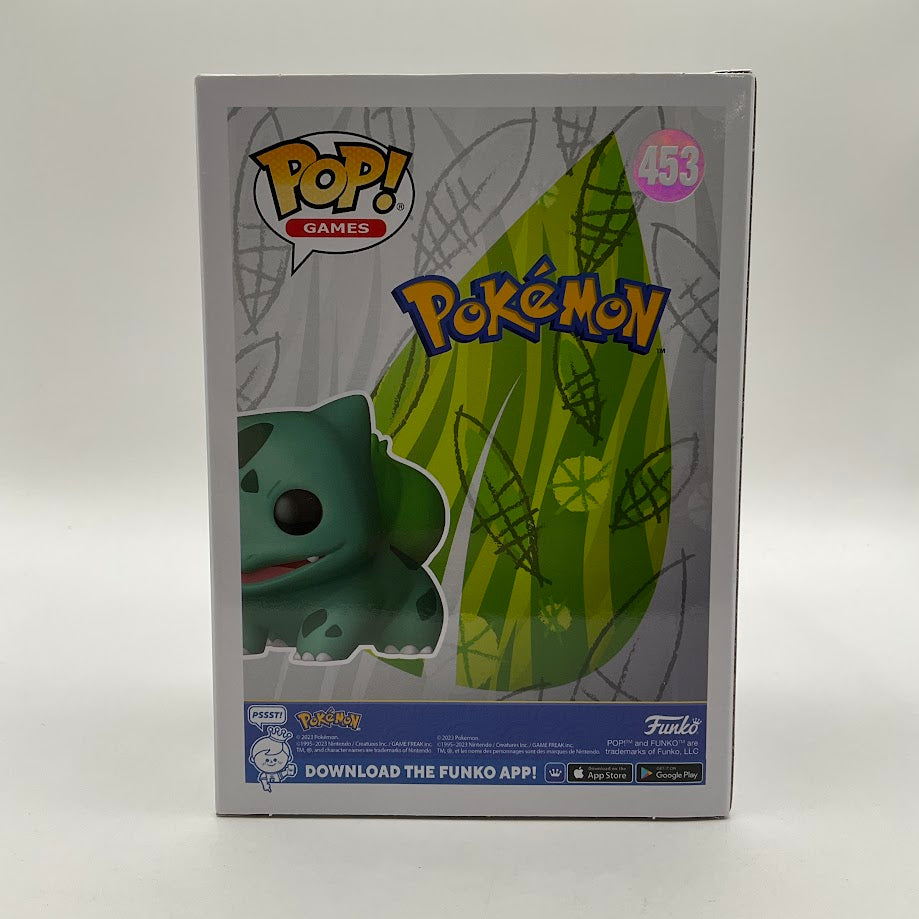 Bulbasaur Funko Pop! Pokemon #453 Pokemon Center Exclusive - Collector Store LLC