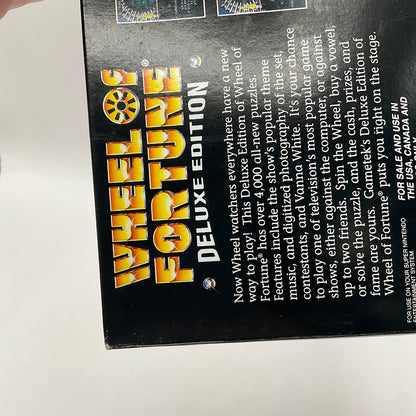 Wheel of Fortune Deluxe Edition Super Nintendo Used