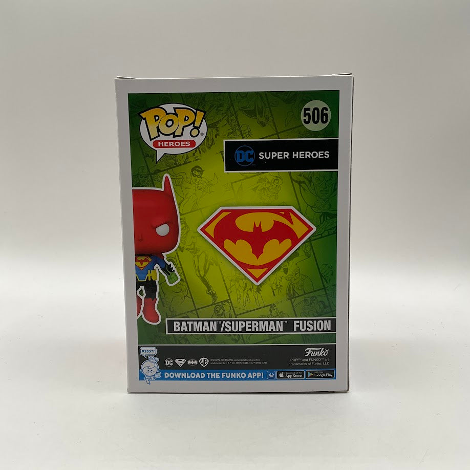 Batman / Superman Fusion Funko Pop! DC Super Heroes #506 2024 Summer Convention