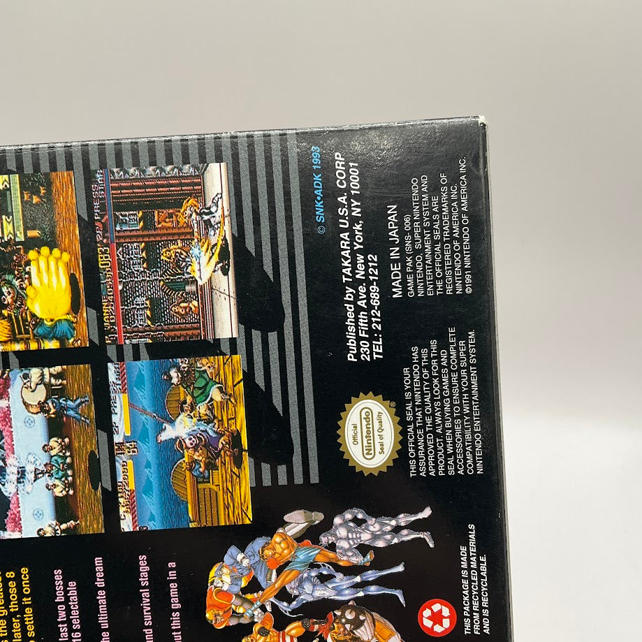 World Heroes 2 Super Nintendo Used