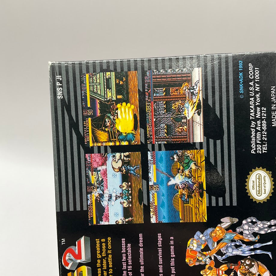 World Heroes 2 Super Nintendo Used