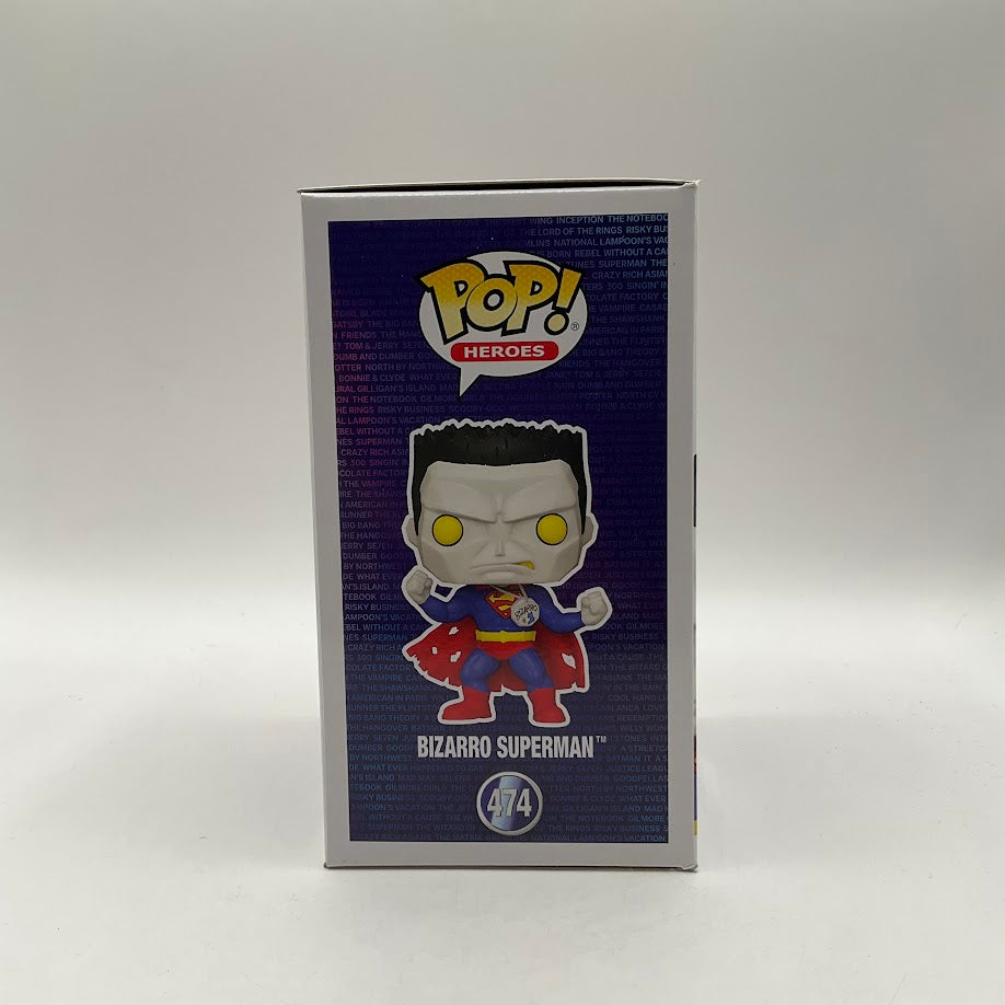 Bizarro Superman Funko Pop! WB 100 #474 2023 Summer Convention