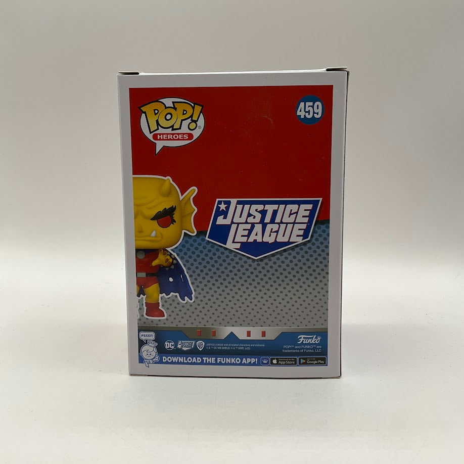Etrigan the Demon Funko Pop! Justice League #459 Black Light Chase PX Previews