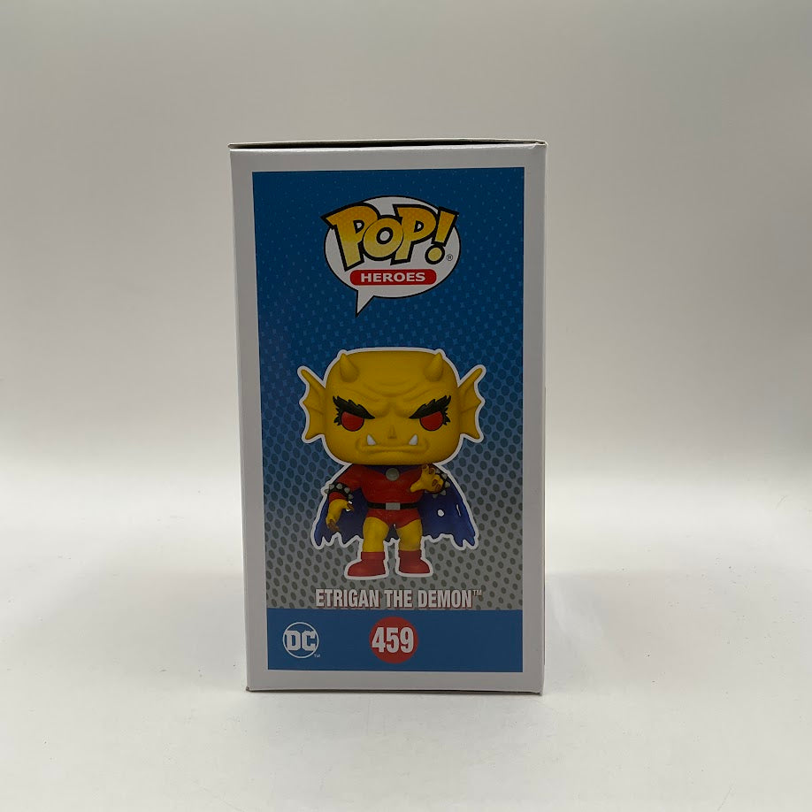Etrigan the Demon Funko Pop! Justice League #459 Black Light Chase PX Previews