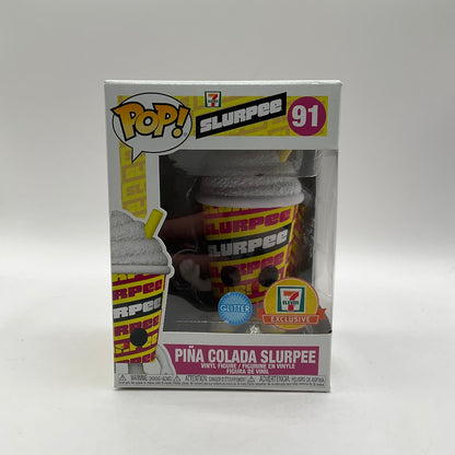Pina Colada Slurpee Funko Pop! 7 Eleven #91 Glitter 7 Eleven Exclusive