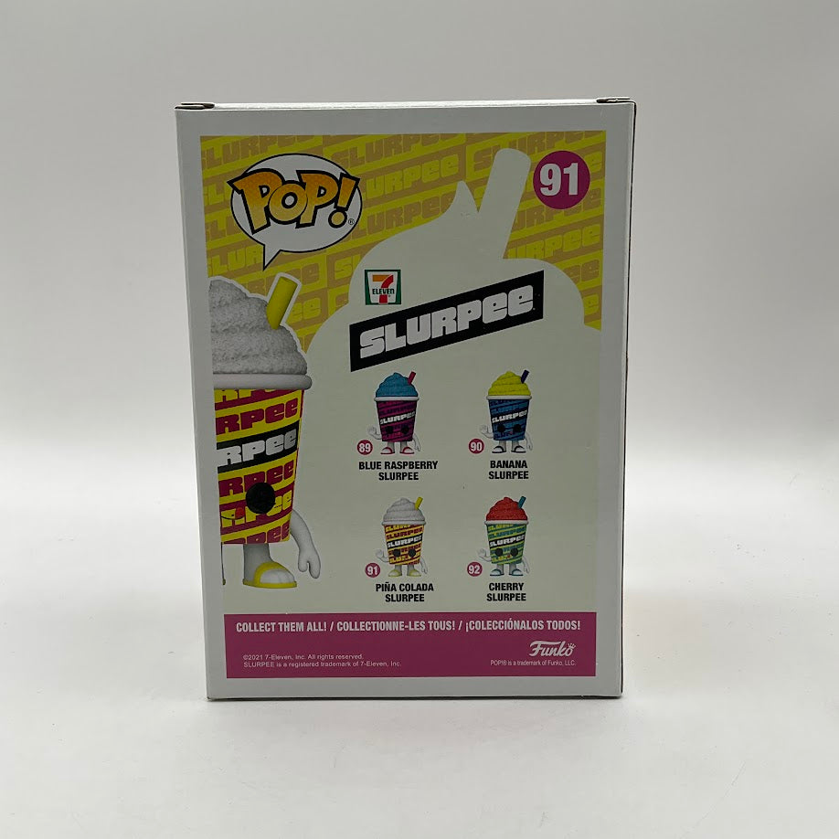 Pina Colada Slurpee Funko Pop! 7 Eleven #91 Glitter 7 Eleven Exclusive