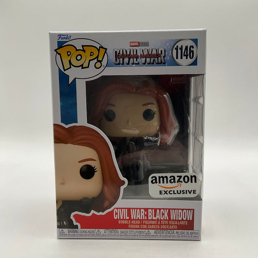 Civil War Black Widow Funko Pop! Captain America Civil War #1146 Amazon - Collector Store LLC