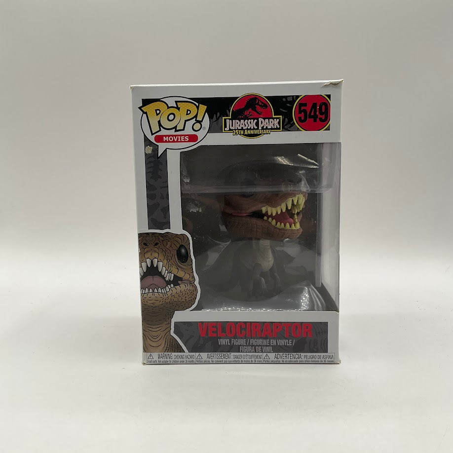 Velociraptor Funko Pop! Jurassic Park 25th Anniversary #549