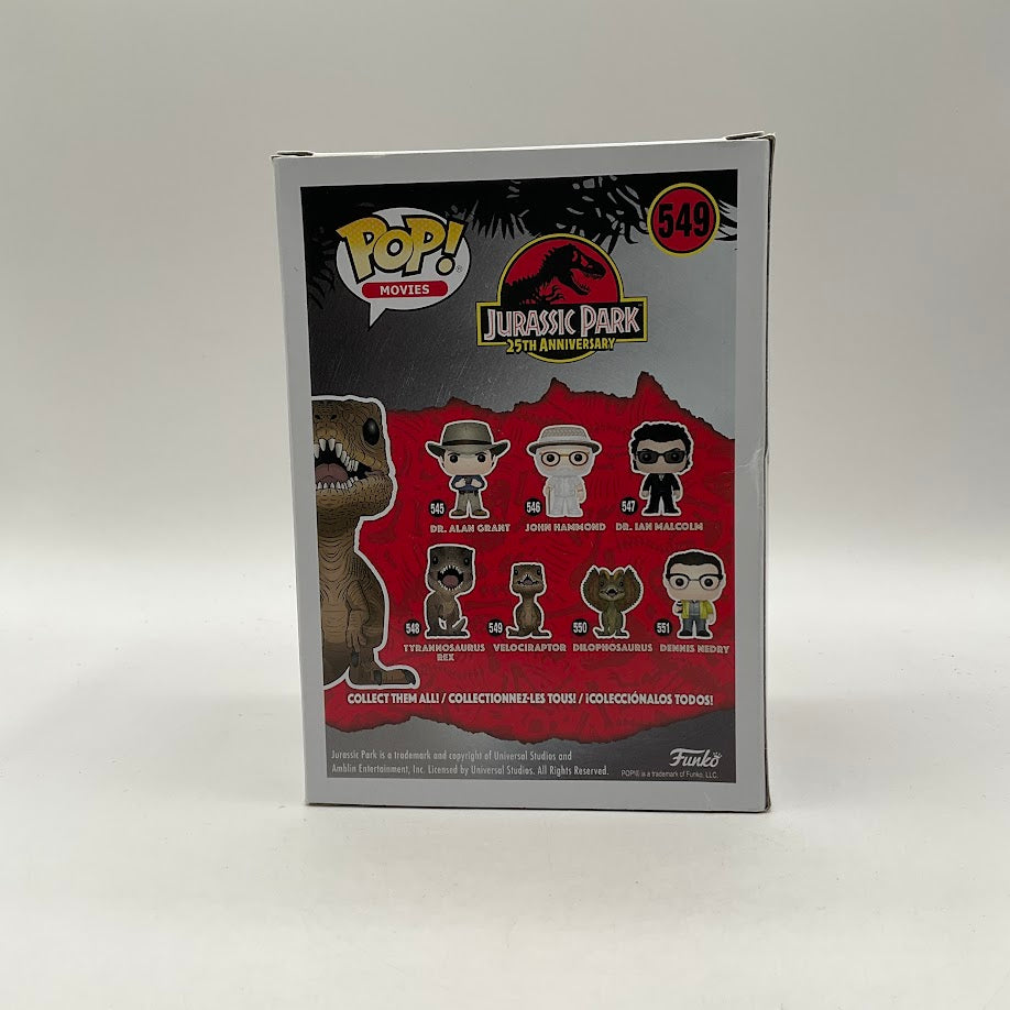 Velociraptor Funko Pop! Jurassic Park 25th Anniversary #549