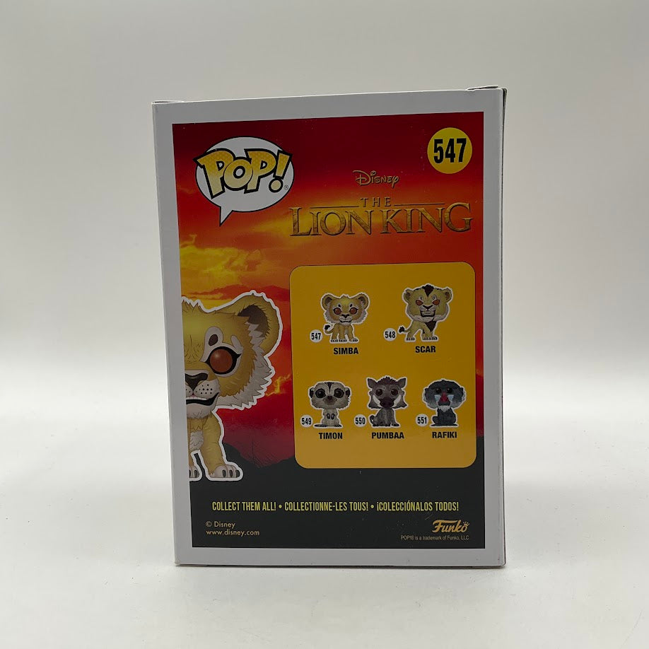 Simba Funko Pop! The Lion King #547