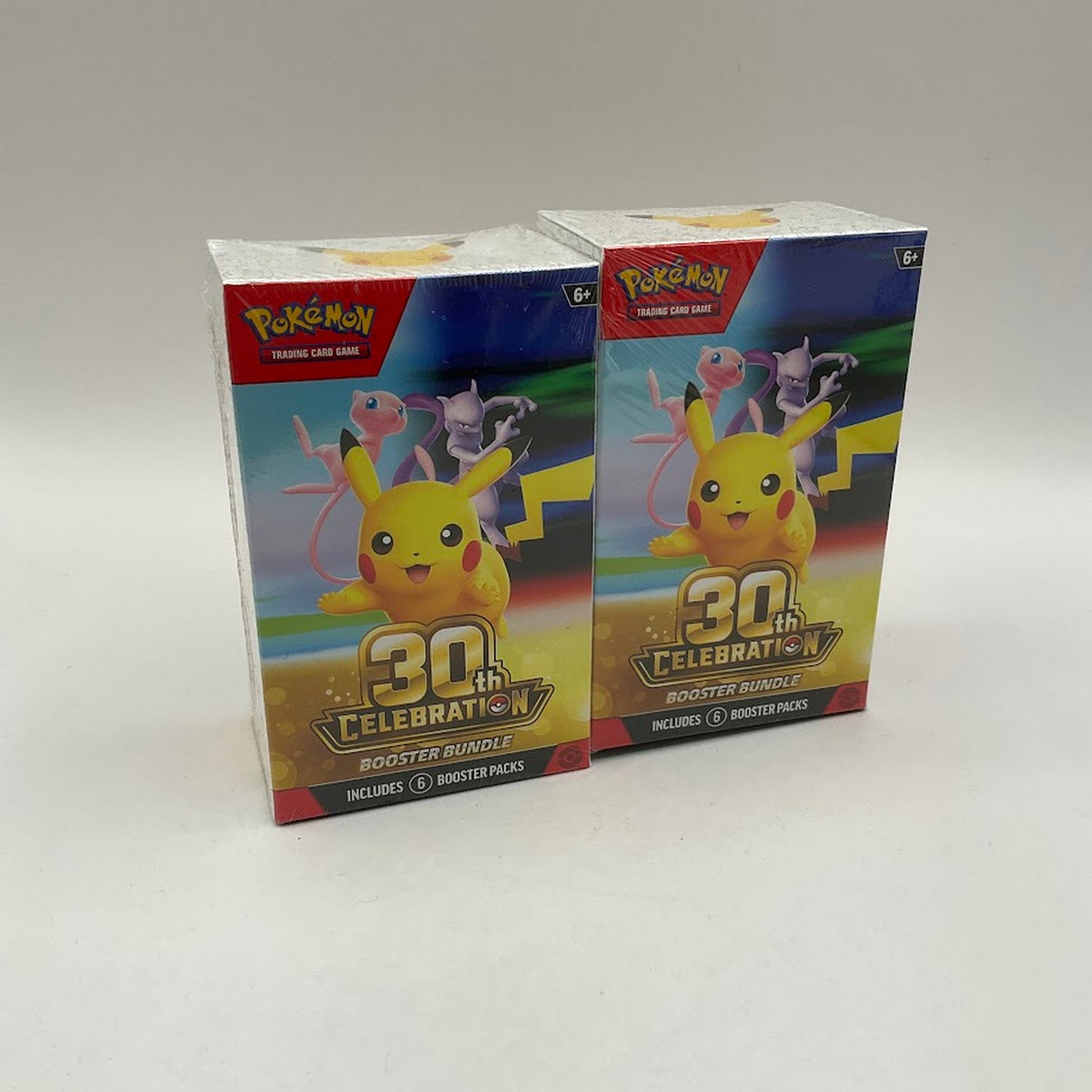 Pokemon: *Package Error* 2x 30th Celebration Booster Bundles Wrapped Together #2
