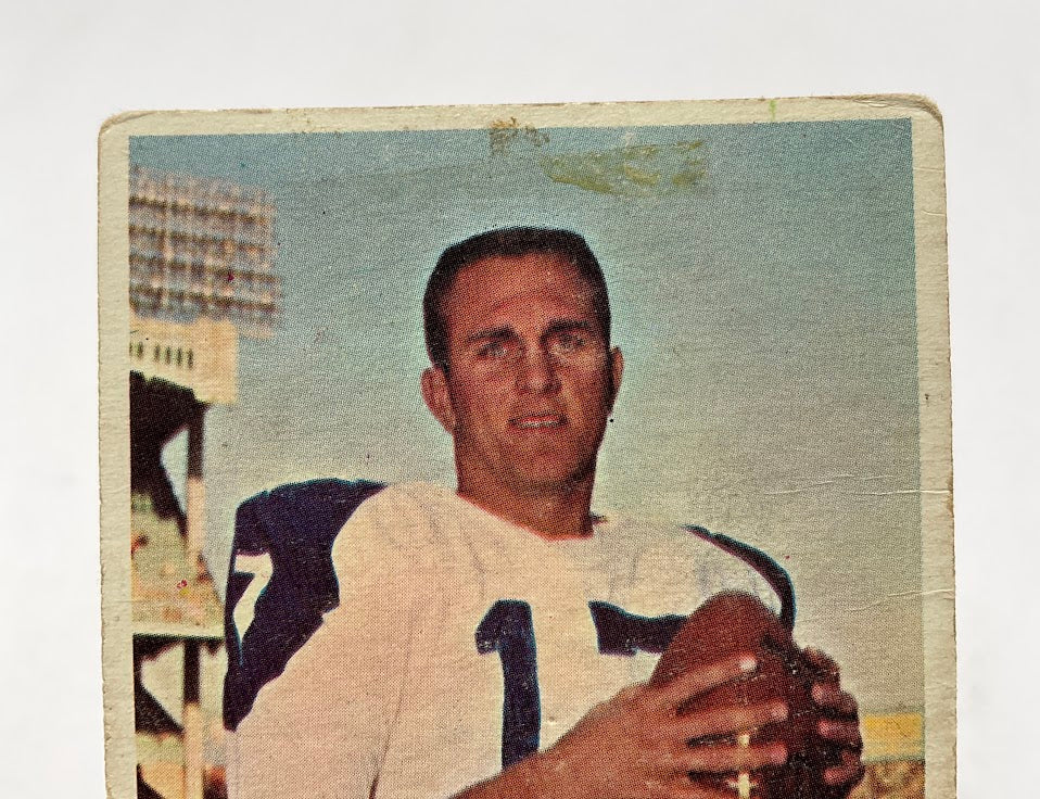 Don Meredith 1961 Fleer RC #41 Dallas Cowboys GD