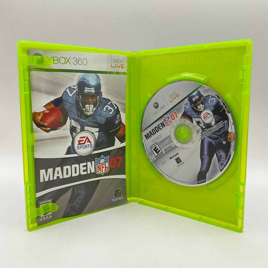 Madden 2007 Xbox 360 Used