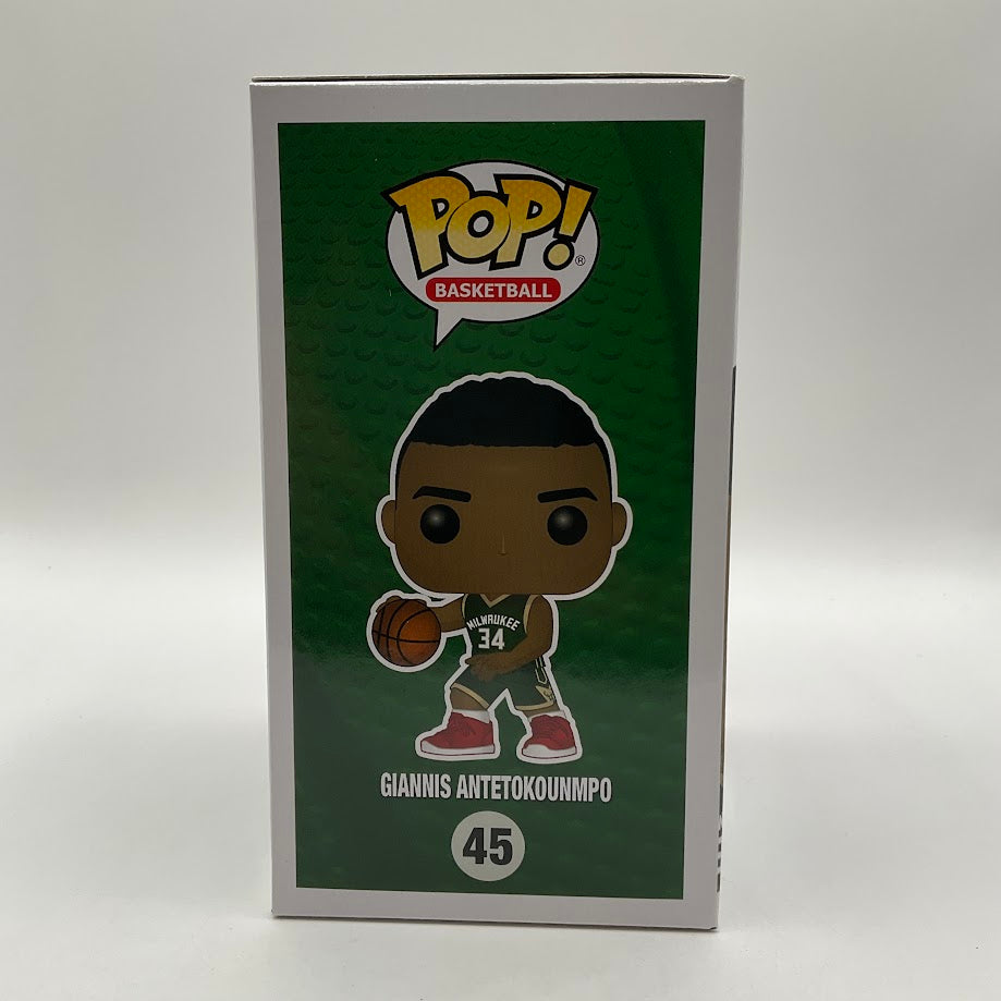 Giannis Antetokounmpo (Green) Funko Pop! Milwaukee Bucks #45 - Collector Store LLC