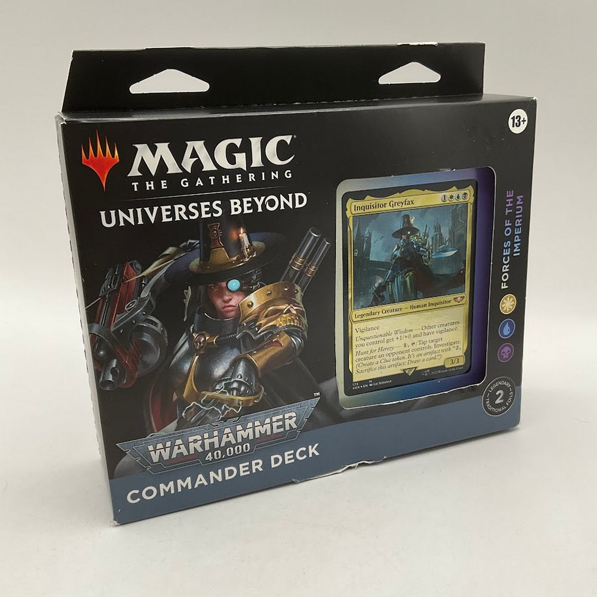 Magic the Gathering: Warhammer 40,000 Forces of the Imperium Commander Deck *See Photos* #2