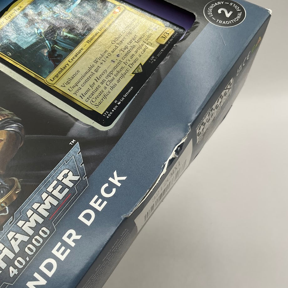 Magic the Gathering: Warhammer 40,000 Forces of the Imperium Commander Deck *See Photos* #2