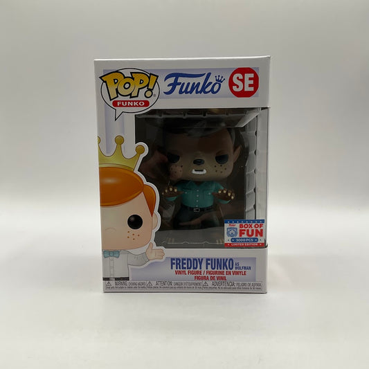 Freddy Funko as Wolfman Funko Pop! SE Box of Fun 3000PCS