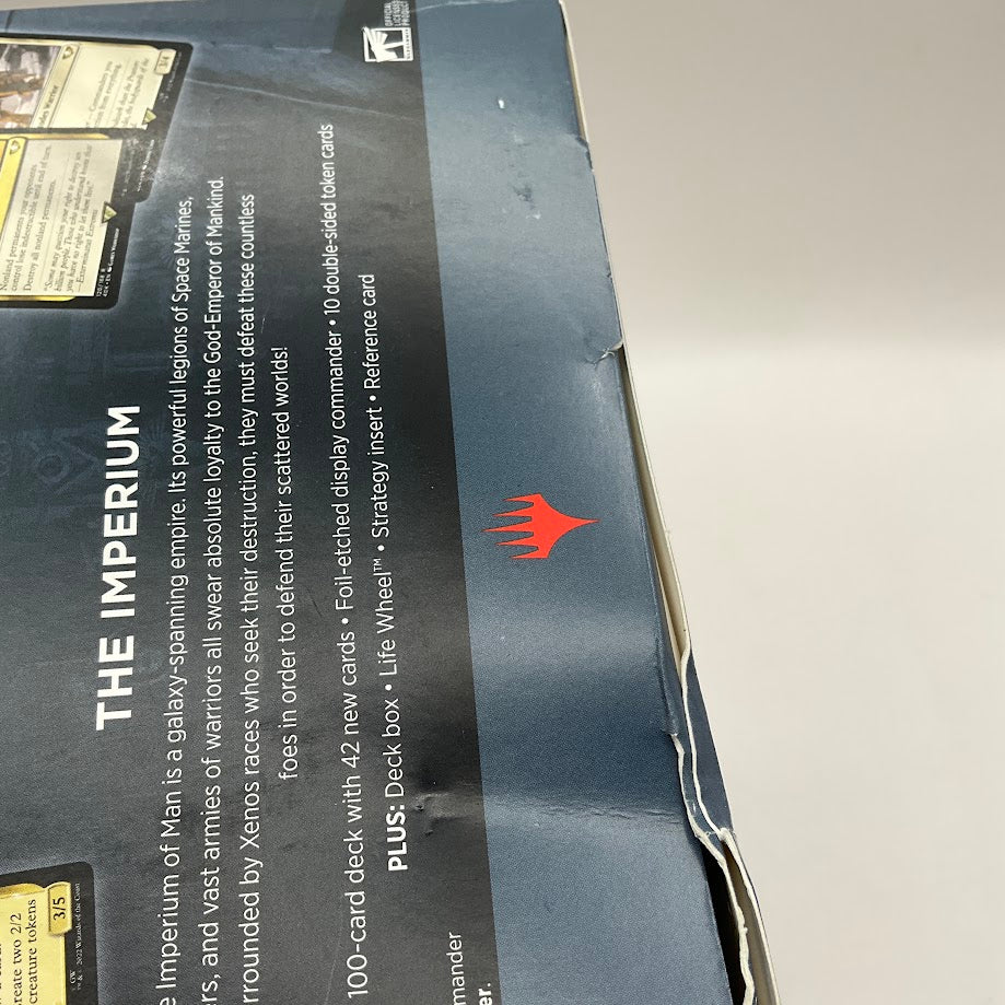 Magic the Gathering: Warhammer 40,000 Forces of the Imperium Commander Deck *See Photos* #2