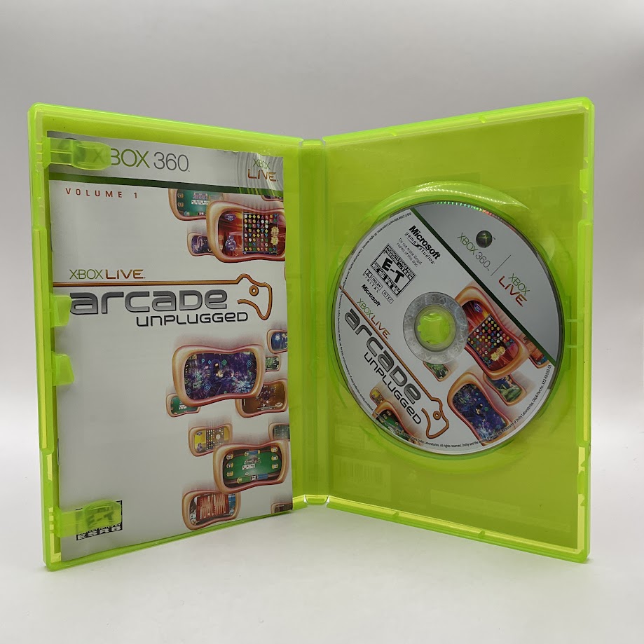 Xbox Live Arcade Unplugged Xbox 360 Used
