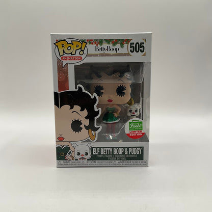 Elf Betty Boop & Pudgy Funko Pop! Animation #505 Funko Limited Edition