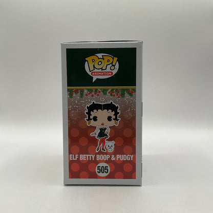 Elf Betty Boop & Pudgy Funko Pop! Animation #505 Funko Limited Edition