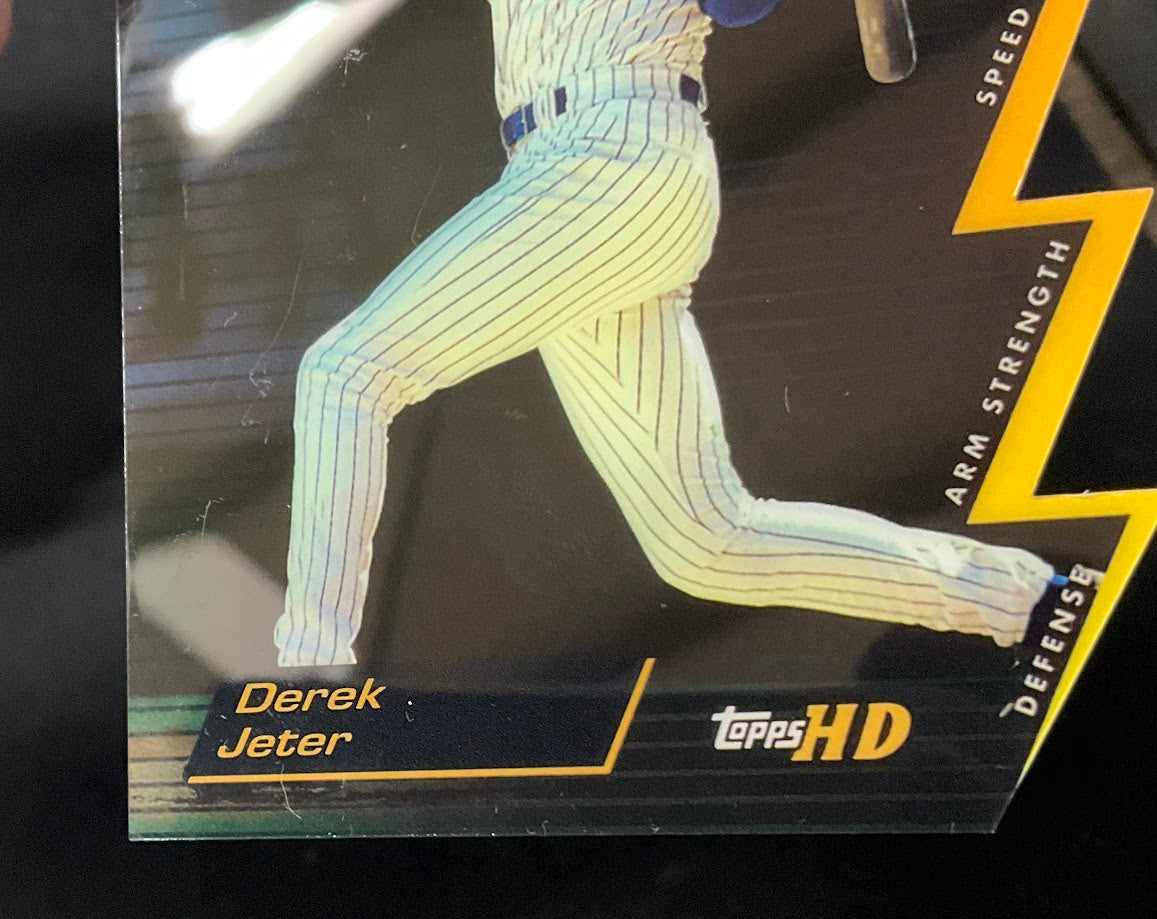 Derek Jeter 1999 Topps HD On the Cutting Edge Die-Cut #CE7