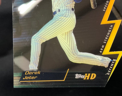 Derek Jeter 1999 Topps HD On the Cutting Edge Die-Cut #CE7