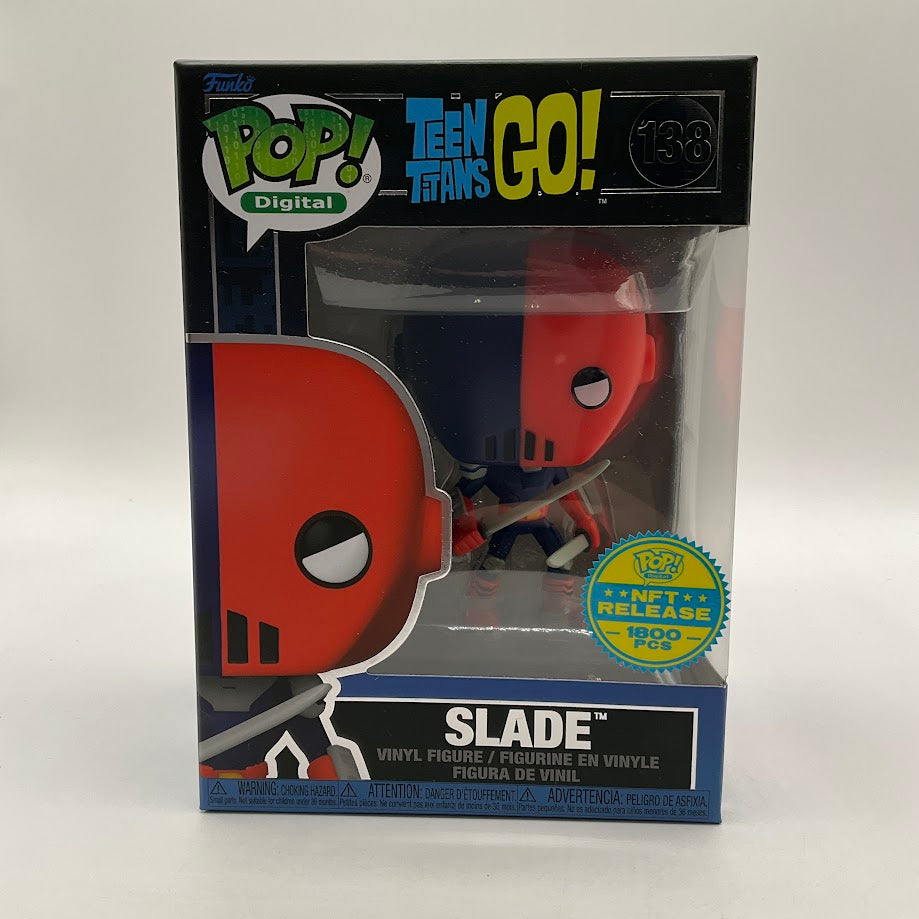 Slade Funko Pop! Teen Titans Go! #138 NFT Release 1800 PCS - Collector Store LLC