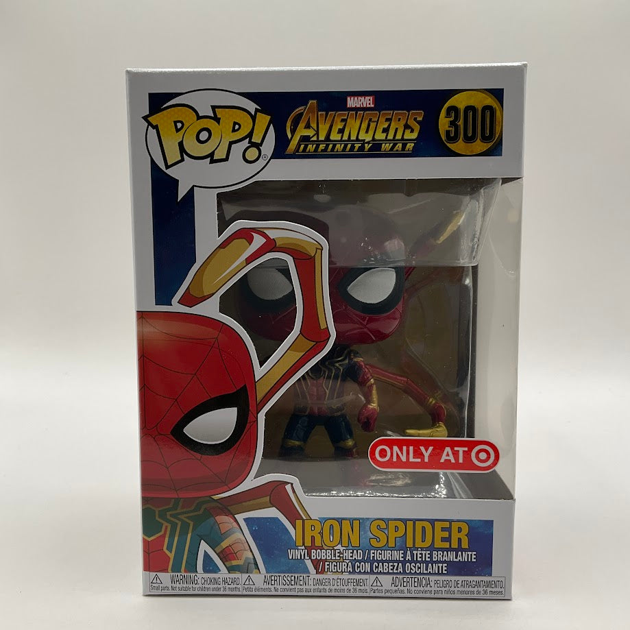 Iron Spider Funko Pop! Avengers Infinity War #300 Target Exclusive - Collector Store LLC