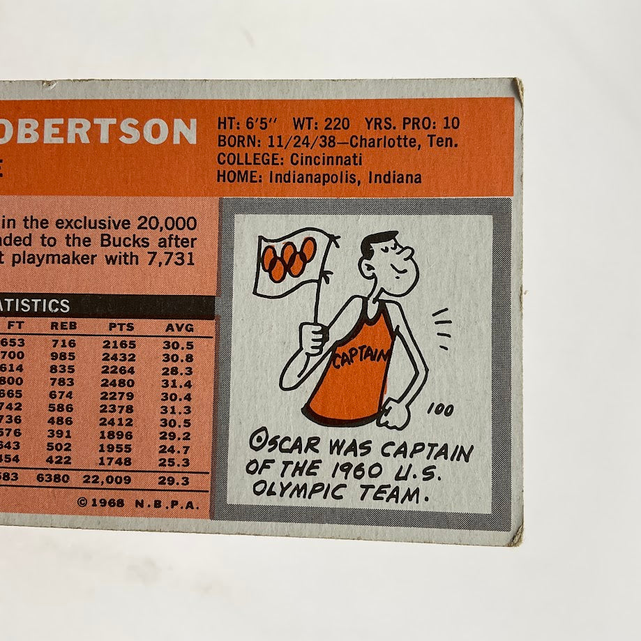 Oscar Robertson 1970-71 Topps #114 Milwaukee Bucks VG-EX