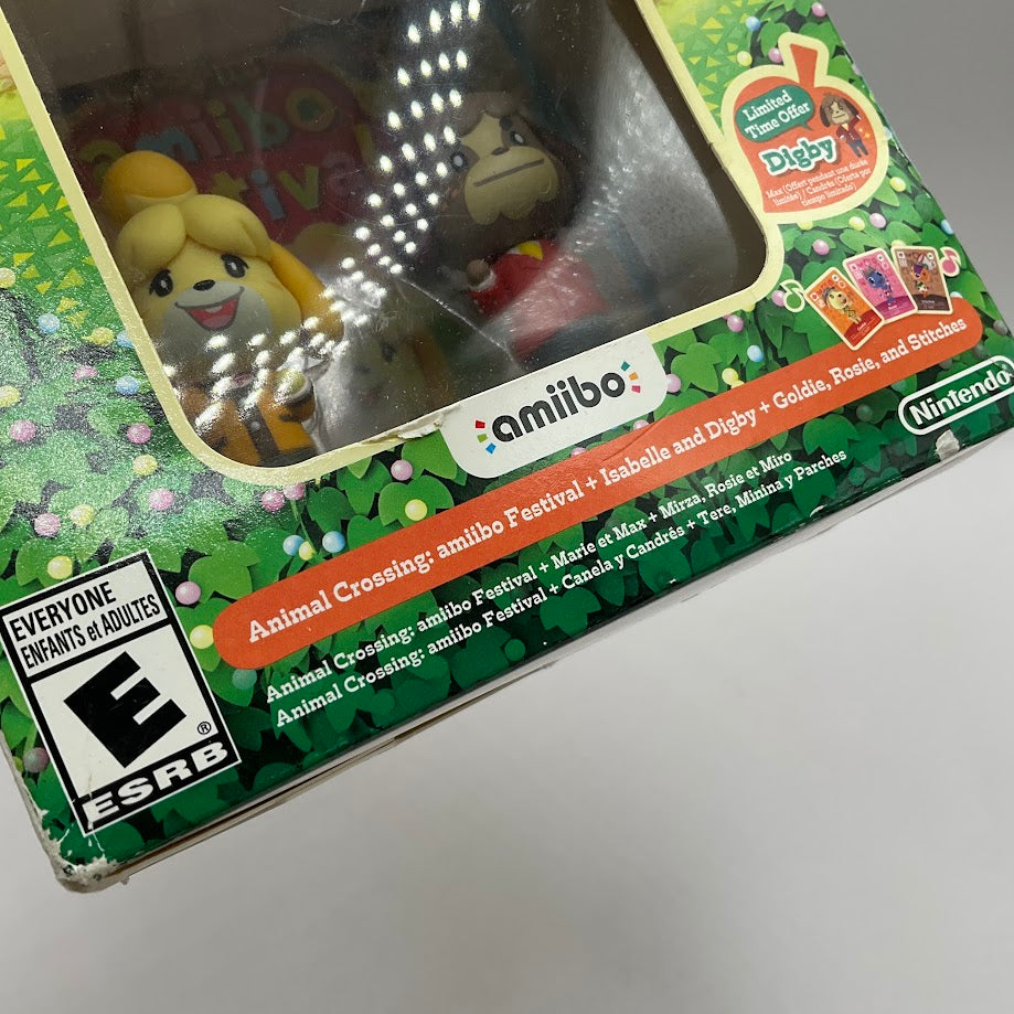 Animal Crossing Amiibo Festival [amiibo Bundle] Wii U Sealed