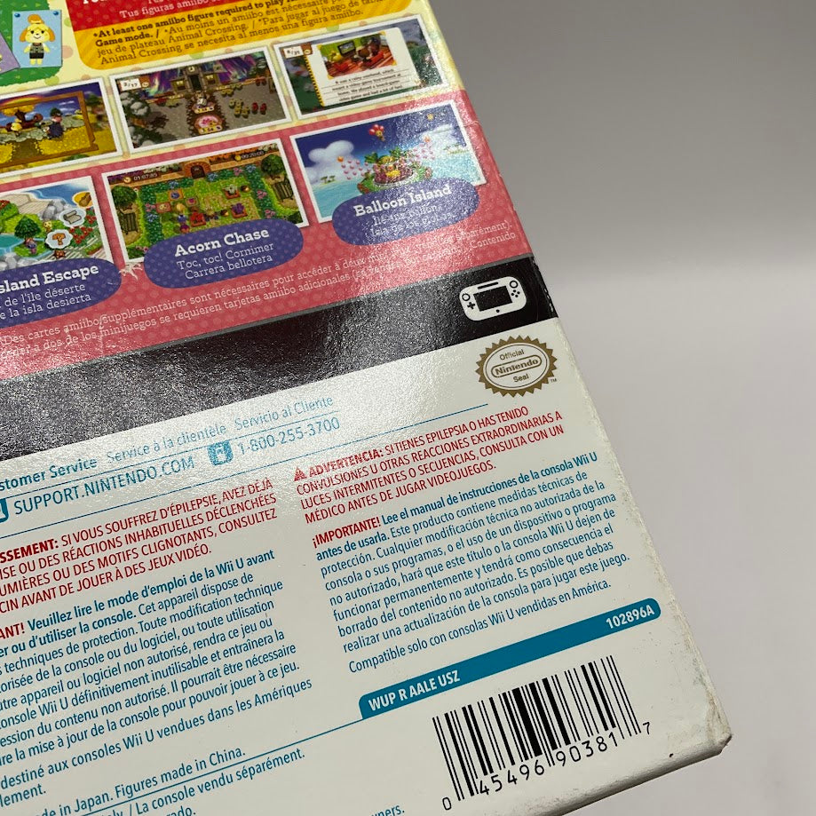 Animal Crossing Amiibo Festival [amiibo Bundle] Wii U Sealed