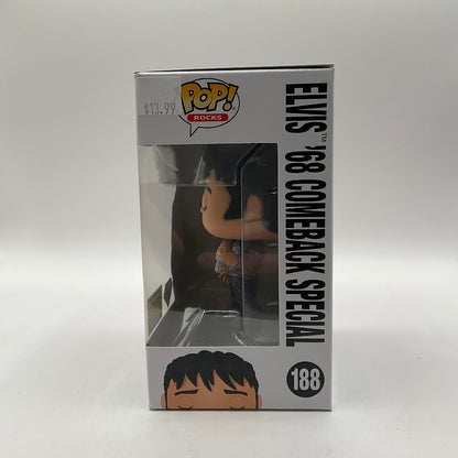 Elvis '68 Comeback Special Funko Pop! Rocks #188 Diamond Entertainment Earth