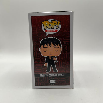 Elvis '68 Comeback Special Funko Pop! Rocks #188 Diamond Entertainment Earth
