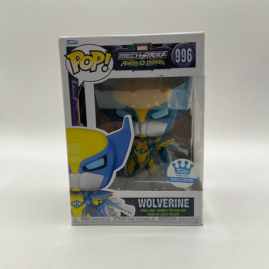 Wolverine Funko Pop! Marvel Mech Strike Monster Hunters #996 Funko Exclusive
