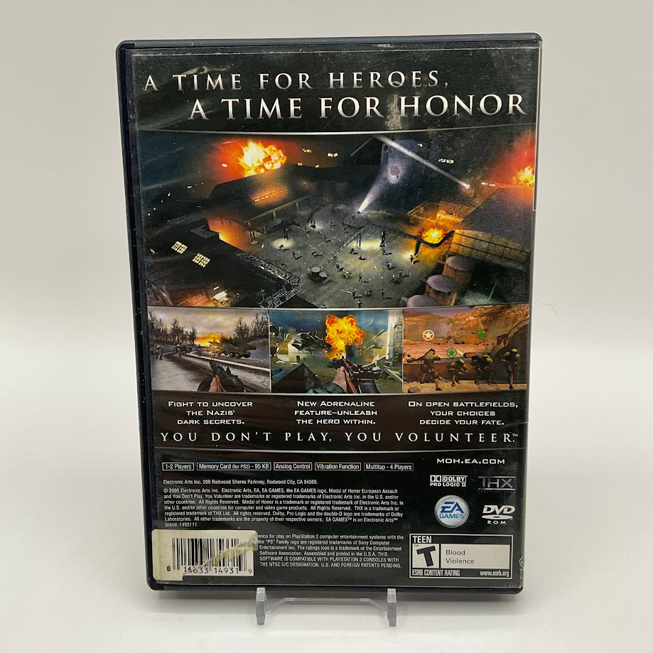 Medal of Honor European Assault Playstation 2 Used