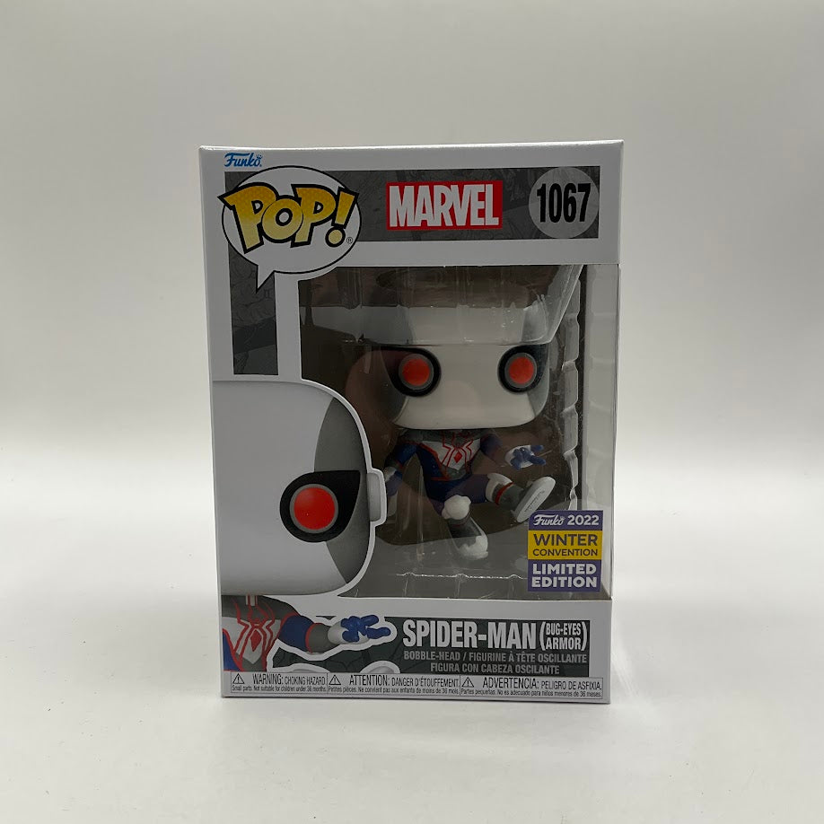 Spider-Man (Bug-Eyes Armor) Funko Pop! Marvel #1067 2022 Winter Convention