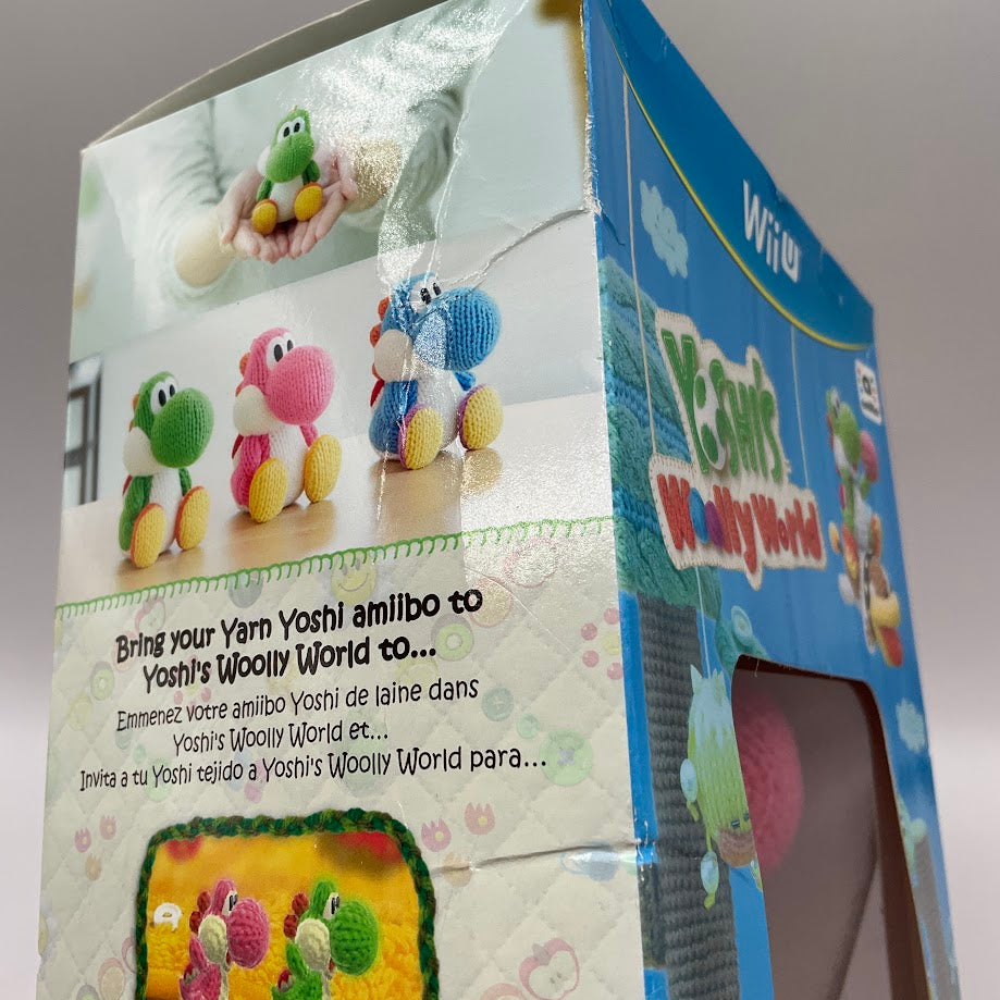 Yoshi's Woolly World [Pink Yarn Yoshi Bundle] Wii U Sealed