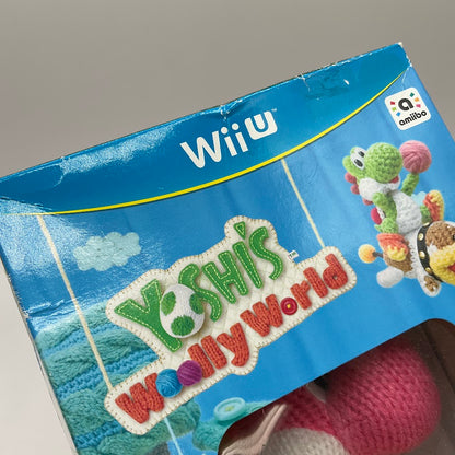Yoshi's Woolly World [Pink Yarn Yoshi Bundle] Wii U Sealed