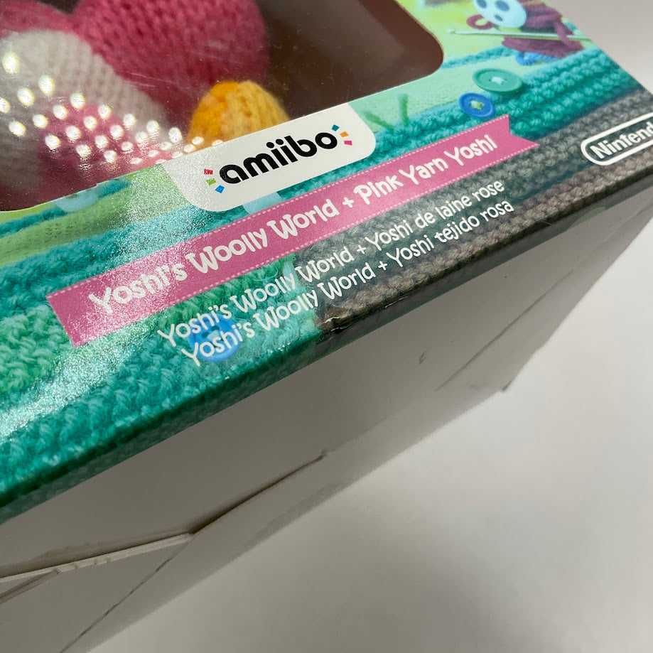Yoshi's Woolly World [Pink Yarn Yoshi Bundle] Wii U Sealed