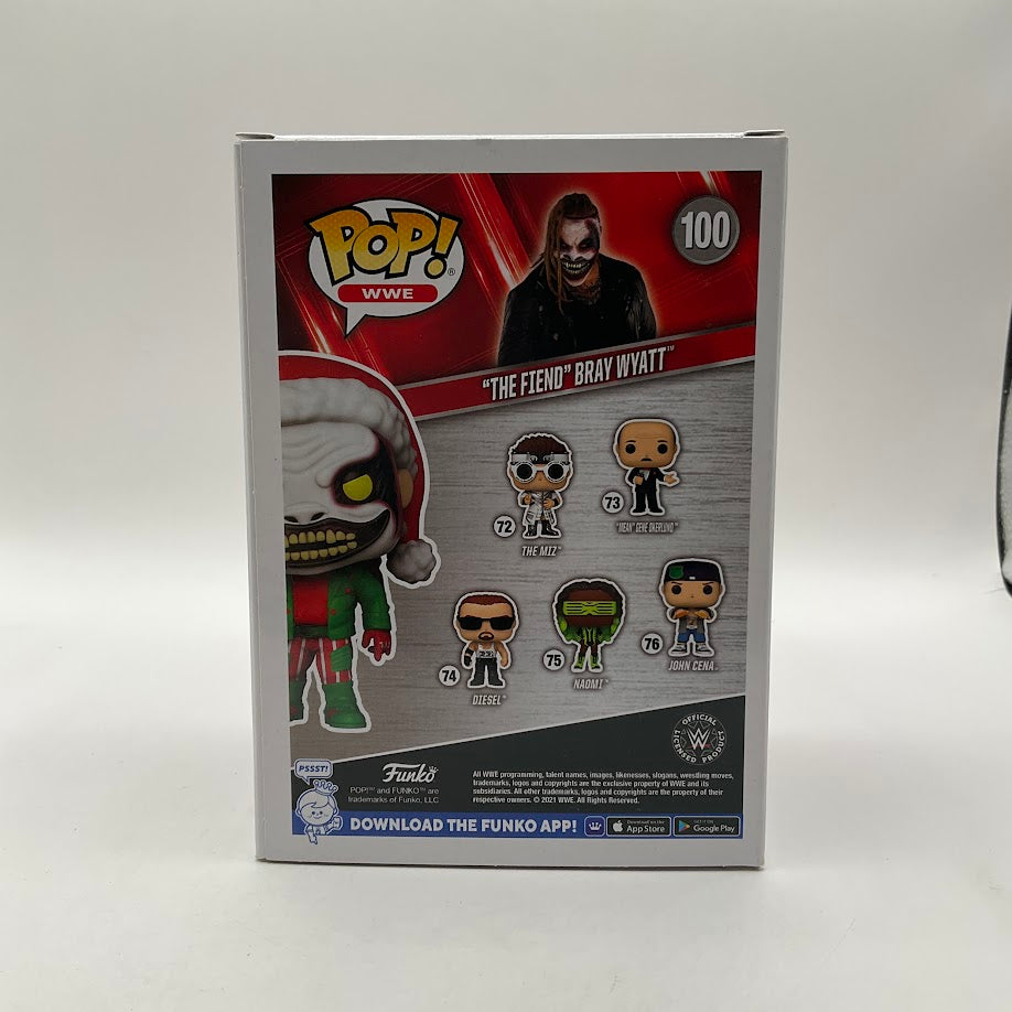 Bray Wyatt "The Fiend" Funko Pop! WWE #100 GITD Walmart Exclusive
