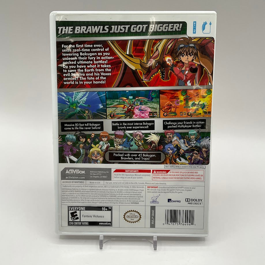 Bakugan: Defenders of the Core Wii Used