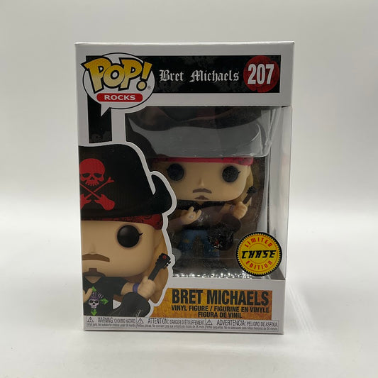 Bret Michaels Funko Pop! Rocks #207 Chase Limited Edition