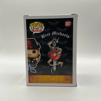 Bret Michaels Funko Pop! Rocks #207 Chase Limited Edition